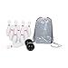 MotiveTech Children's Bowling Set with 10 Pins and 2 Balls, Includes Carrying Bag for, 16cm