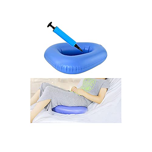Cama inflable para mujeres mayores, cama fracturada, inodoro de hospital, cómoda cama inflable para adultos discapacitados, bandeja bariátrica portátil, equipo de enfermería