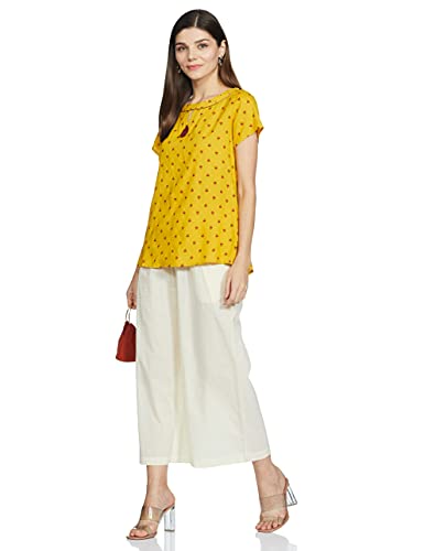 Image of Easybuy Women's Regular Kurta (PA21LI02FE Yellow XS)