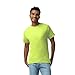 Gildan Adult Ultra Cotton T-Shirt, Style G2000, Multipack, Safety Green (10-Pack), Medium