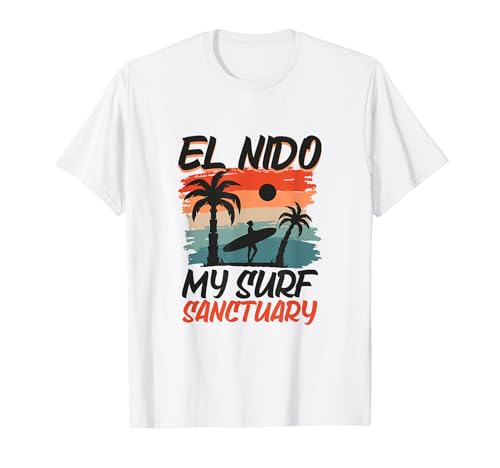 Surf en El Nido Camiseta