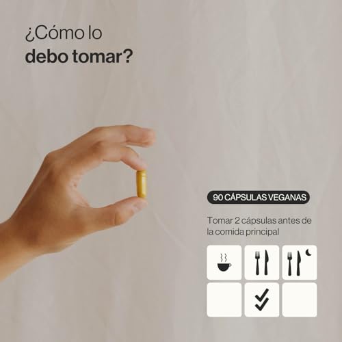 Miniatura 3 de BerbeGlucid - Para Metabolizar el Exceso de Glucosa y Carbohidratos - Berberina, Morera, Canela, Cromo y Probiótico - 90 Cápsulas Veganas, Sin Aditivos, Sin Gluten, Sin GMO