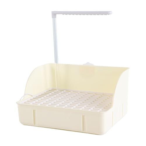 Generisch Automatische Vogeldusche mit Wasserzirkulation | Spritzwassergeschützte Wellensittich Badewanne für Käfig | PP-Material & Einfache Montage für Nymphensittiche/Pfingstrosen (Weib)