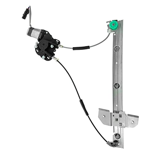 Image of TRQ Right Power Window Regulator and Motor Assembly Passenger Side Compatible with 1998 Dodge B1500 B2500 B3500 1999-2003 Ram 1500 Van Ram 2500 Van 3500