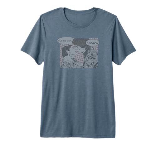 T-shirt Star Wars Han et Leia le style pop art pour vos sorties