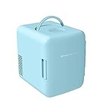 Frigidaire Mini Portable Compact Personal Fridge Cools & Heats, 4 Liter Capacity Chills Six 12 oz...