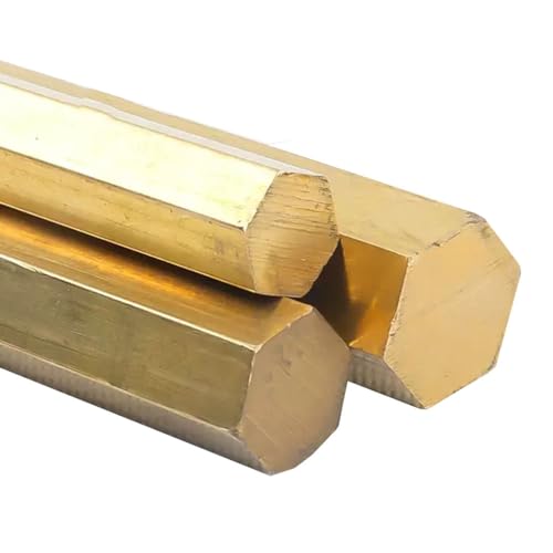 100mm 真鍮六角棒 1本、2mm 2.5mm 3mm 3.5mm 4mm 5mm 6mm 8mm 六角六角棒(2mm)
