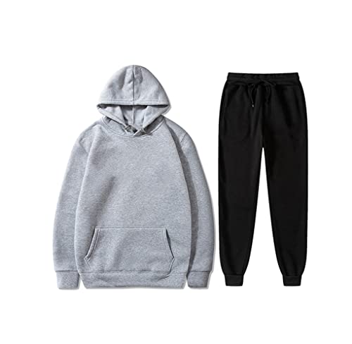 Ensemble de vêtements de sport multicolore chaud taille L sweat à capuche pantalon homme