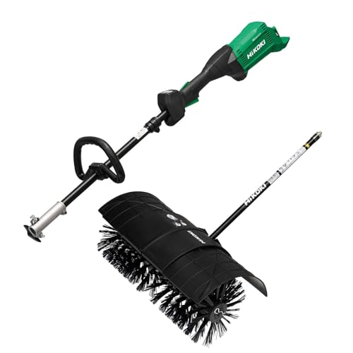 【セット買い】 HiKOKI(ハイコーキ) 36V充電式刈払機 CG36DC(DLN)(NN) + パワーブラシアタッチメント 0038-2810