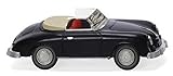 wiking porsche spyder  Wiking H0 Porsche 356 Cabrio schwarz