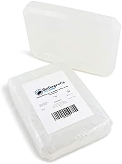Seifenprofis - Mydło glicerynowe, surowe mydło, baza mydlana  przezroczyste/białe (nie zawiera LSS) (1 kg przezroczyste)