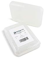 Seifenprofis - Glycerinseife Transparent 1kg (SLS+SCS-frei) - Rohseife Seifenbasis 100% vegan zum Seife gießen