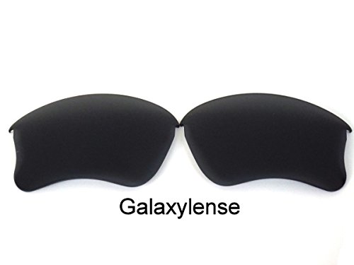 Galaxy Replacement Lenses For Oakley Flak Jacket XLJ Iridium Black,Polarized3