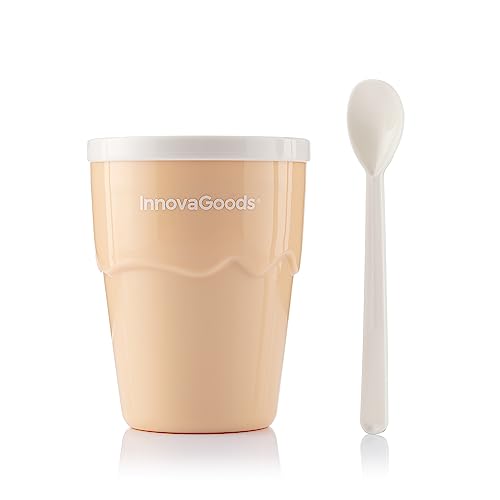 InnovaGoods - Becher für Eis & Slush-Eis mit Rezepten, Schnelle Zubereitung 5-10 Min, Kreatives Kochen, 150ml, Bunt, Kunststoff – Bild 3