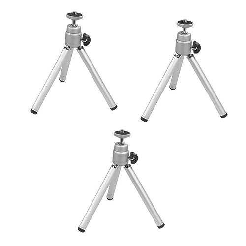 3pezzi Treppiede Mini Regolabile Per Smartphone e Fotocamera Supporto Con Gambe Indipendenti Adatto Superfici Irregolari e Spazi Ristretti leggero