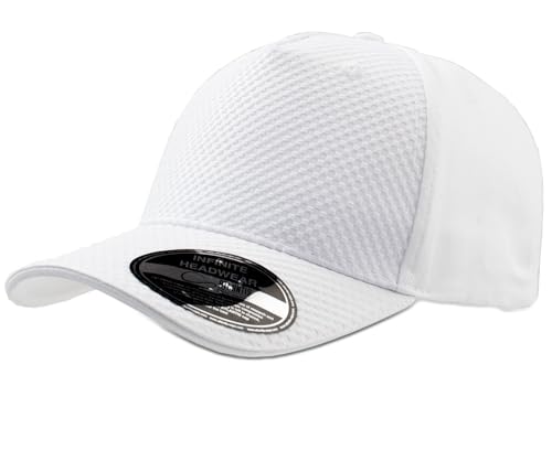 PIANETA AFFARI Gorra de béisbol de hombre y mujer, gorra de algodón chino bordado camionero, Color blanco., Talla única