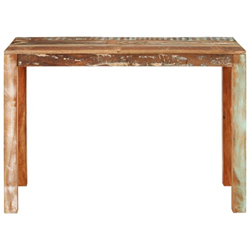 Table à manger en bois massif recyclé de 110x55x76 cm - 2