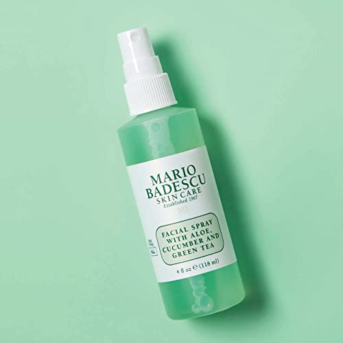 Mario Badescu 2724468811326_SML Facial Spray With Aloe, Cucumber And Green Tea For All Skin Types | Face Mist That Hydrates & Invigorates thumb #5