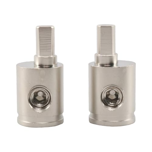PURPLELILY Adaptadores de terminal estéreo de conexión rápida 0GA a 4GA de alta durabilidad con protección contra sobrecarga para sistemas de sonido de vehículos, transmisión, conector de coche