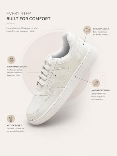 Image of Centrino Women's Sneakers | Cushioned Insole Comfortable Shoes | Trendy & Stylish Modern Sneakers | Durable TPR Sole Casual Walking Footwear (8155)