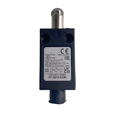 Interruptor de límite FF4815-KSM para evitar sobrecarreras y fallos de posicionamiento en máquinas