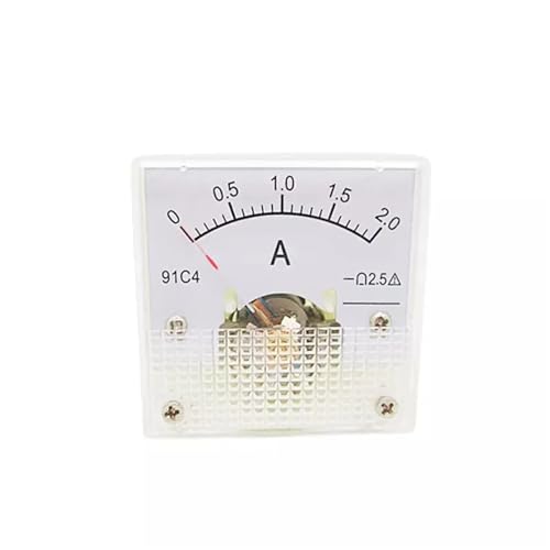 Ampèremètre analogique CC 91C4 cadran de mesure de courant continu de 0 à 3A - 3