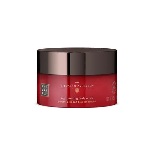 RITUALS Körperpeeling Das Ritual des Ayurveda | Körperpeeling mit rosa Salz aus Punjab und Mandelöl | 94 % Inhaltsstoffe natürlichen Ursprungs | 300 g