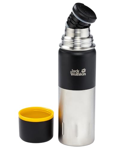Foto von Jack Wolfskin Unisex – Erwachsene Kolima Thermosflasche, Black, One Size