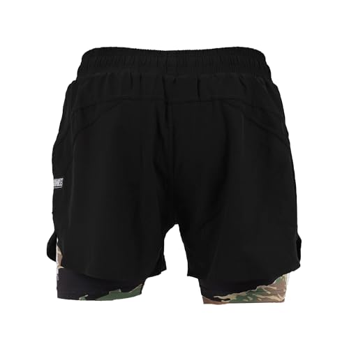 SCRAMBLE Double Layer Combination Shorts2