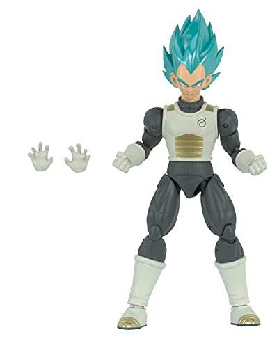 Dragon Stars Series - Dragon Ball Super - Super Saiyan Blue Vegeta (Ver. 2), 6.5' Action Figure