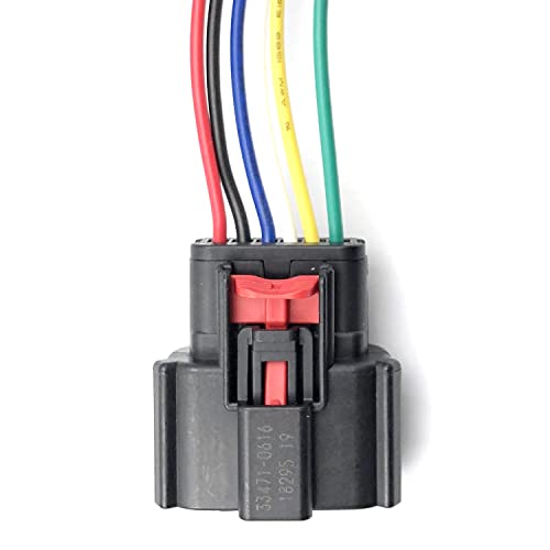 Image of FainWan Backup Camera Wiring Pigtail 8628-PIGTAIL-0816SD, 9U2Z-14S411-NA Compatible with F-ord Super Duty 250 350 450 550 2008-2016 - 30CM