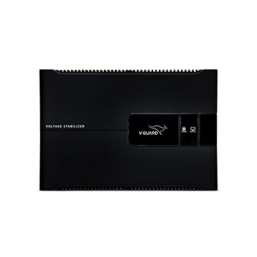 V-Guard Voltino Max TV Stabilizer | Applicable for Smart TVs up to 140cm (55'') +Set Top Box,Home Theatre/Gaming Console|3 Ampere Capacity | 2 Year Wa