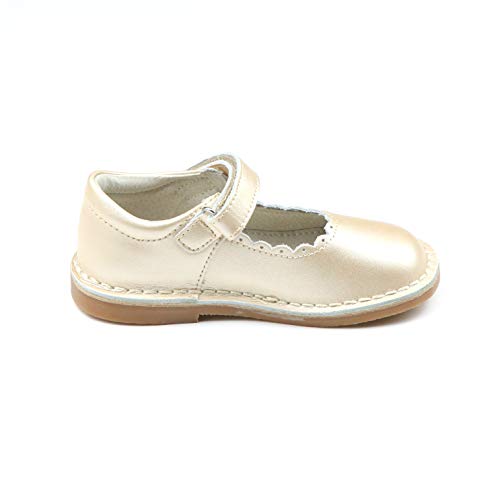 L'Amour Caitlin Scalloped Stitch Down Mary Jane2