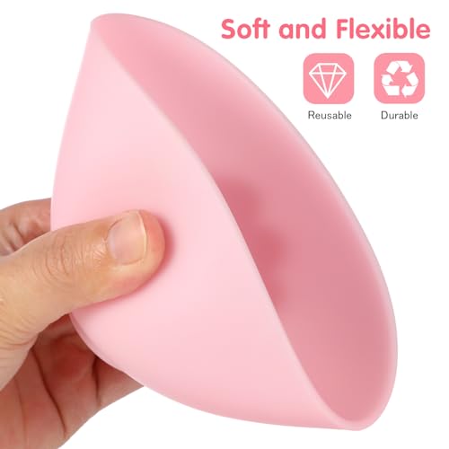 SUPVOX Silicone Facial Mask Mixing Bowl Cosmetic Beauty Tool 5.12In Non-Stick Skincare Bowl for DIY Masks and Hair Oil Application - Image 2