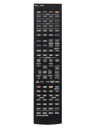 Télécommande de rechange RAV563 ZZ48380 pour récepteur AV Yamaha RX-A680