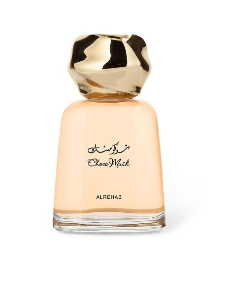 香水(女性用) c4064 Musk AI Muntakhab 100ml Al Rehab Choco Musk Eau de Parfum Spray for Unisex, 3.4 Ounce/ 100