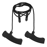 Cabilock Cuerda de Ayuda para Amartillar de 1,68 M Manijas Dobles Ergonómicas, Cuerda de Nailon y Plástico Resistente al Desgaste, Dispositivo Portátil para Caza y Tiro al Aire Libre