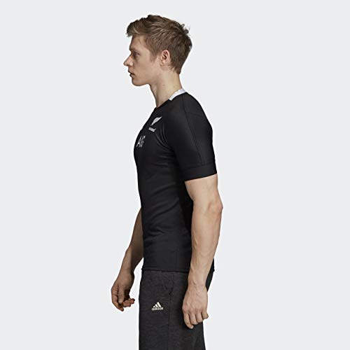 adidas mens All Blacks Home Jersey Black Large
