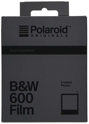 Polaroid Originals インスタントフィルム 4869 B&W Film for 600 Black Frame Edition モノクロフィルム ブラックフレーム 8枚入り 【国内正規品】