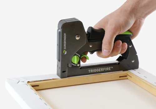 Surebonder TRIGGERFIRE Heavy Duty Narrow Crown Staple Gun with Trigger Mode - Upholstery, DIY, Wood - Uses Surebonder #4 or Arrow T50 Type Staples - Tool Only (5625) 7 Surebonder TRIGGERFIRE Heavy Duty Narrow Crown Staple Gun with Trigger Mode - Upholstery, DIY, Wood - Uses Surebonder #4 or Arrow T50 Type Staples - Tool Only (5625) - Image 7