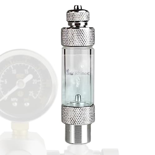 Rhinox Aluminum Alloy CO2 Bubble Counter
