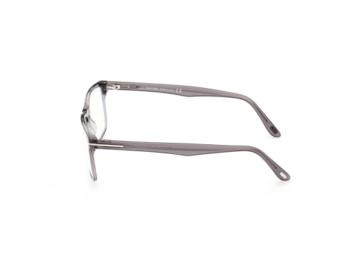 Image of Tom Ford FT 5752-B BLUE BLOCK Transparent Grey /Blue Filter 55 /16 /145 men Eyewear Frame