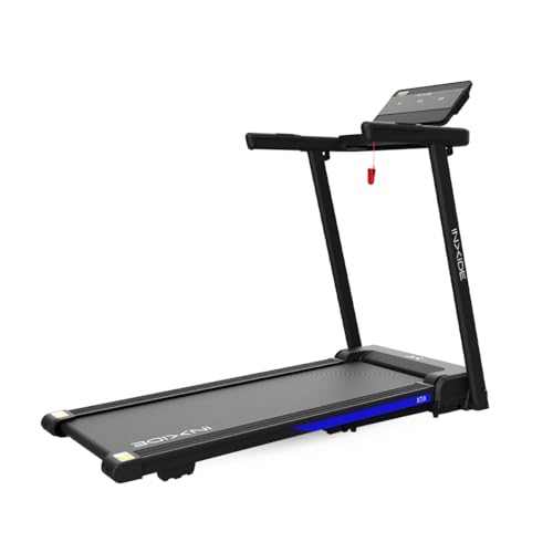 Bodytone - Cinta de Correr Plegable - Eléctrica, Inclinación Manual - Conectividad Bluetooth - 9 Programas de Entrenamiento - Velocidad Máxima 14 km/h - Pantalla LED - Modelo XTA Inxide