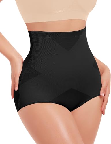 Image of Werena High Waisted Tummy Control Shapewear Panties for Women Body Shaper Underwear