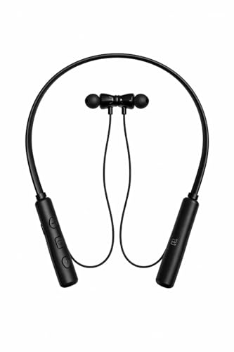 Image of Magnetic Earbuds Dynamite Bluetooth Neckband with 100Hours Playtime, Fast Type-C Charging, and Passive Noise Cancellation - Wireless Sporty Earphones with Mic