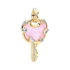 Key of Love in Golden Pink Opal