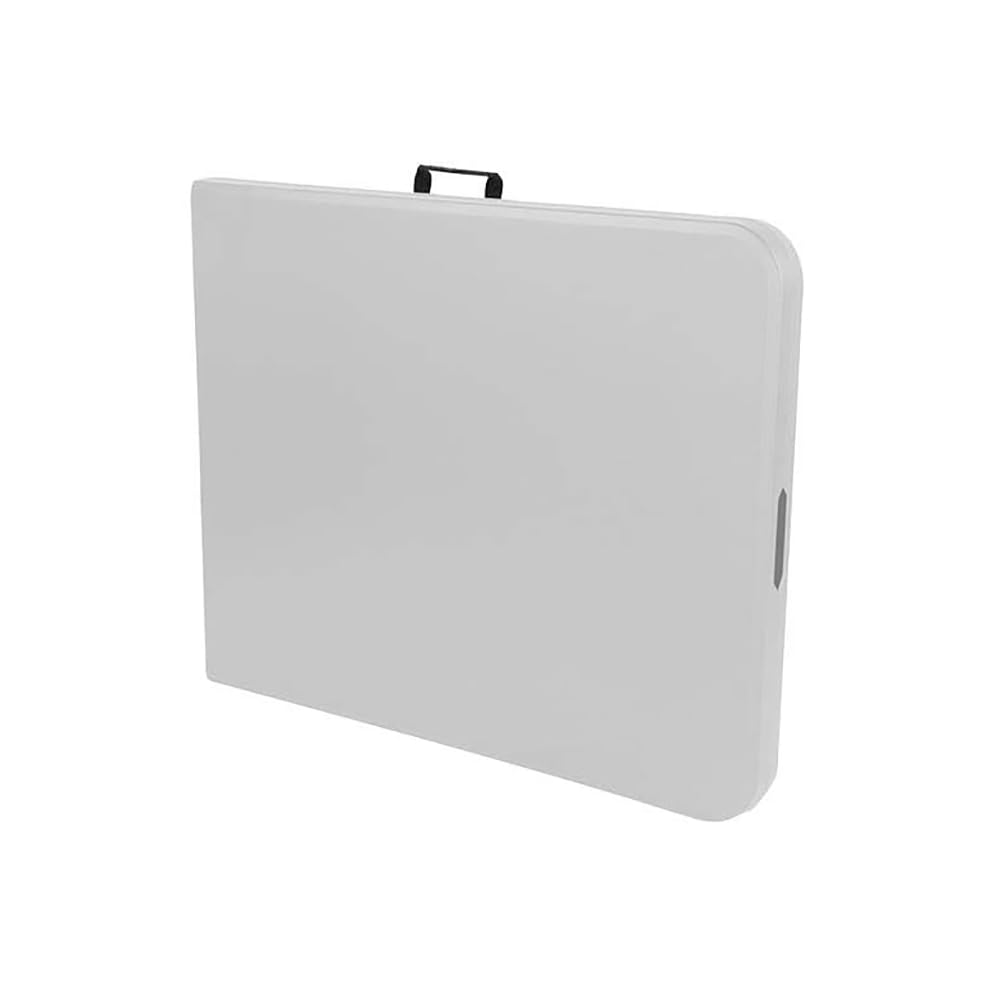 IlGruppone Tavolo Pieghevole Bianco Richiudibile Tavolino Pic Nic Esterno Salvaspazio Camping Terrazzo CamperStruttura In Acciaio Per Feste Giardino Campeggio Vacanze Lunghezza 180 Cm