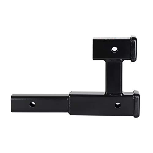 HITOWMFG Dual Receiver Extender Trailer Towing Hitch Extension(GTW 5,000 lbs) Trailer Hitches for Vehicles