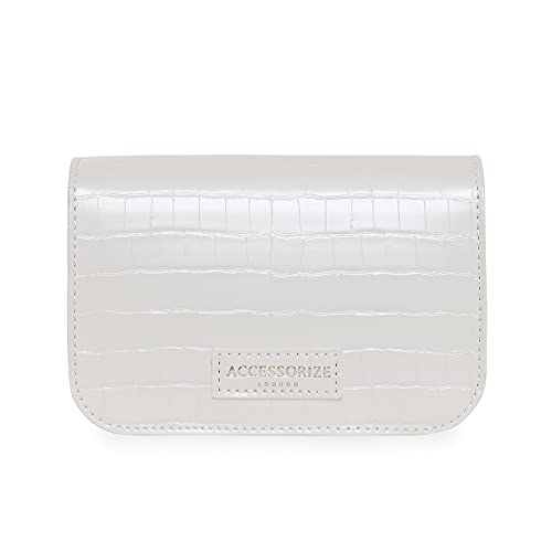 Image of Accessorize London Women's Faux Leather Crossbody Bag