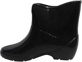 Galocha Feminina Impermeável Pat – Bota de Chuva Cano Curto PVC Antiderrapante Confortável